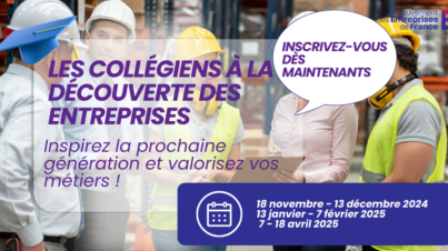 Les collégiens à la découverte des entreprises