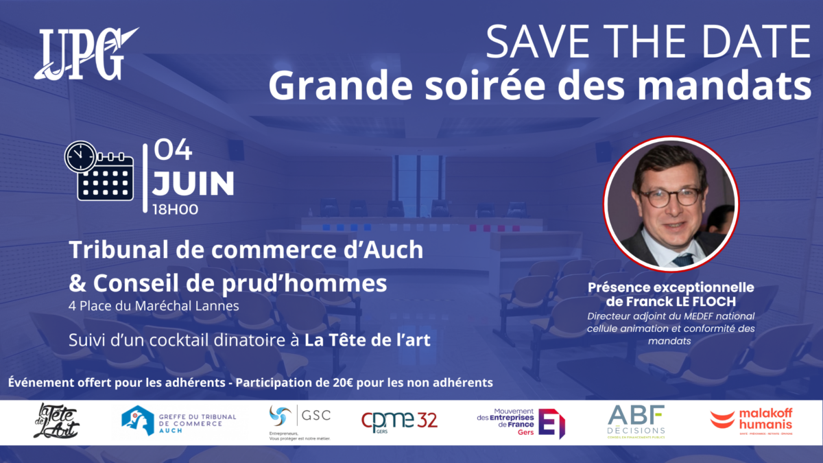 Invitation soirée des mandats 2025