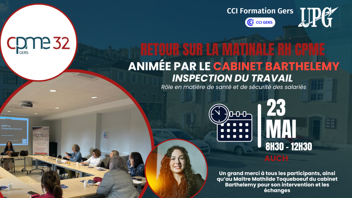 Retour matinale RH 23 mai 2025