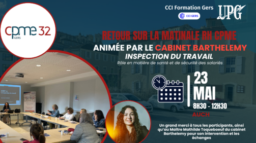 Retour matinale RH 23 mai 2025